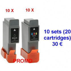 10 sets canon BCI24BK - BCI24C